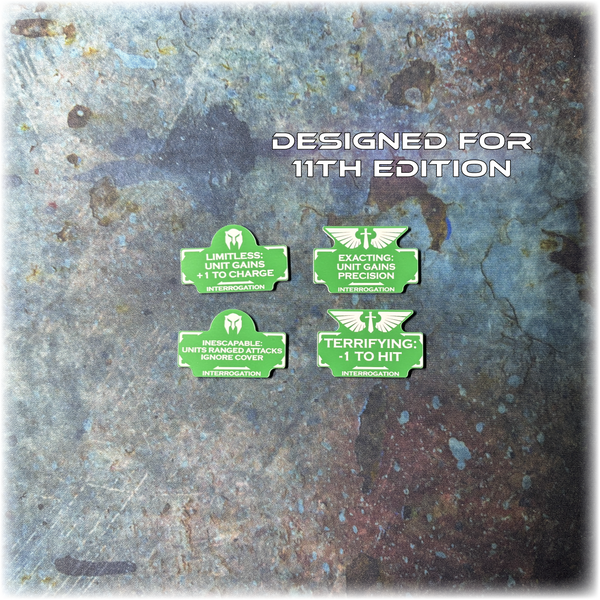 MEGA BUNDLE - Dark Angelic Battle Brothers - Grimdark Token Set