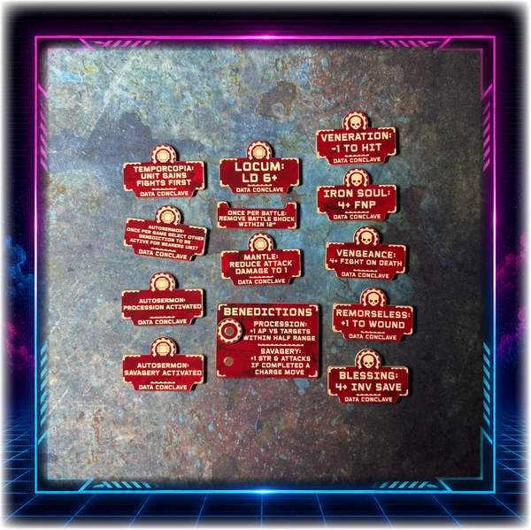 Machine Cult - Data Conclave Detachment - Token Set