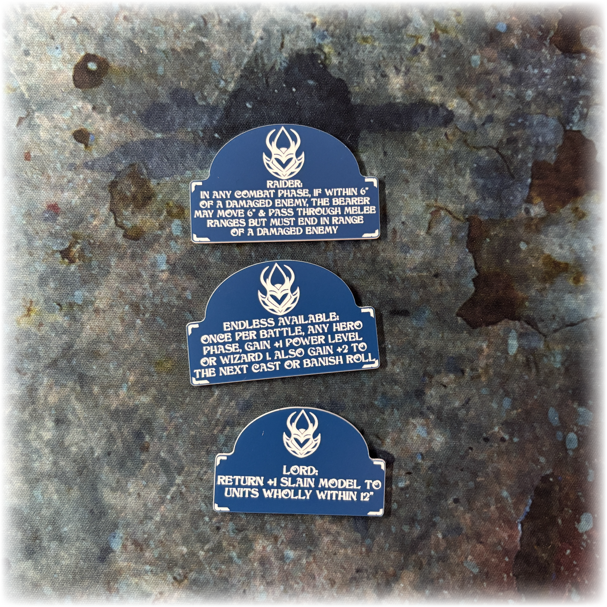 Deep Sea Elves - Scourge of Life Upgrade Tokens - AoS 4th Edition