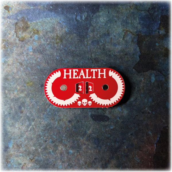 Double Health Dial - Magnetic Counter (0-99)