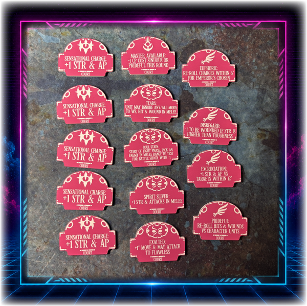 MEGA BUNDLE - Emperor's Chosen - Grimdark Token Set