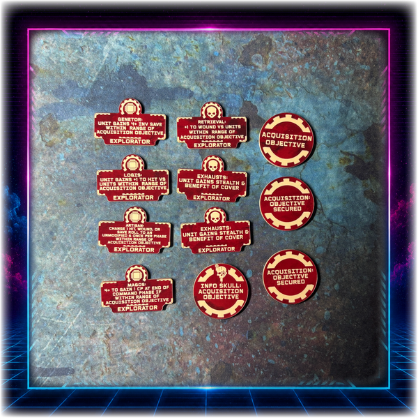 Machine Cult - Explorator Detachment - Token Set