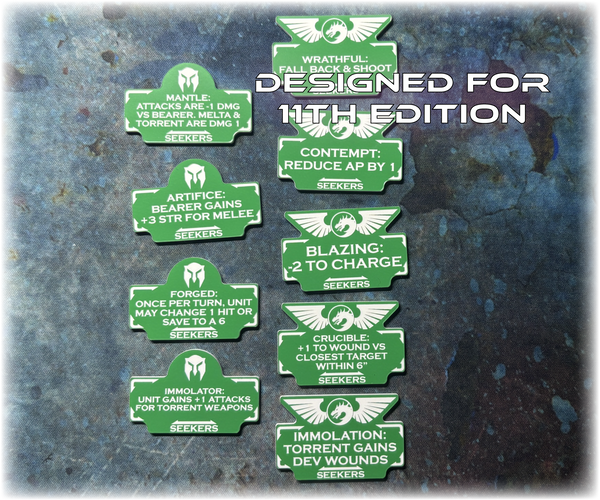 MEGA BUNDLE - Battle Brothers - Grimdark Token Set