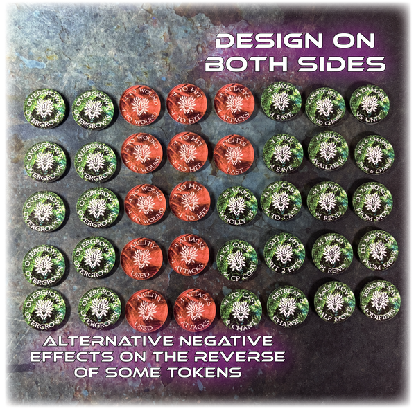 Forest Warriors – Fantasy Effect Battle Tokens - AoS 4th edition