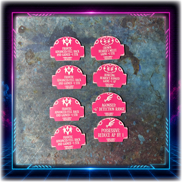 Emperor's Chosen - Frenzied Detachment - Grimdark Token Set