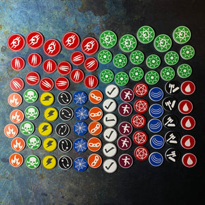 Superhero Crisis Token Set Bundle