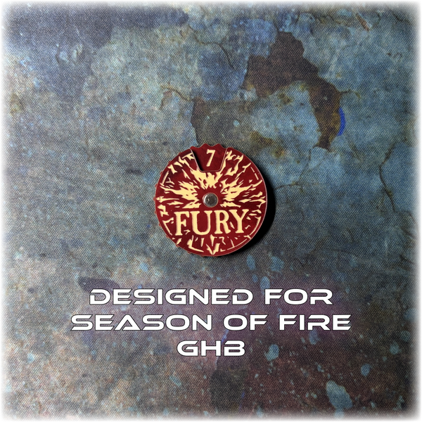 Fury Dial - Season of Fire GHB - AoS 4th Edition