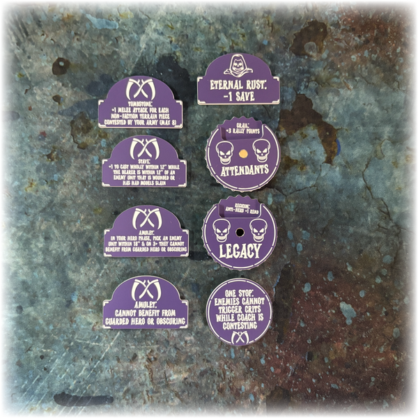Ghostly Reapers - Scourge of Life Upgrade Tokens - AoS 4th Edition
