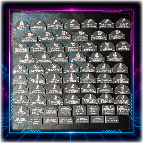GIANTS! AoS 4th Edition Token Set