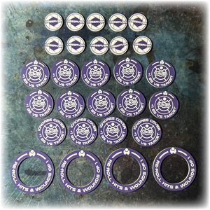 Greater Good - Guided & Observer Tokens - Acrylic Tokens 10th Edition 40k