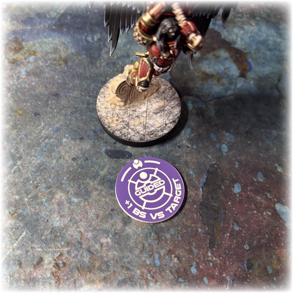 Greater Good - Guided & Observer Tokens - Acrylic Tokens 10th Edition 40k
