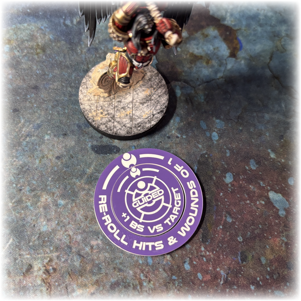 Greater Good - Guided & Observer Tokens - Acrylic Tokens 10th Edition 40k