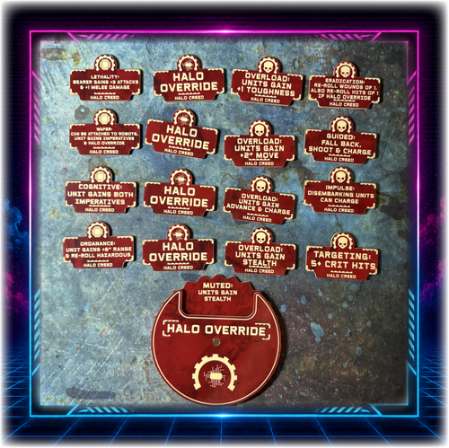 Machine Cult - Halo Creed Detachment - Token Set