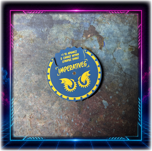 Alien Hives - Imperatives Magnetic Tracker - 11th ed Grimdark