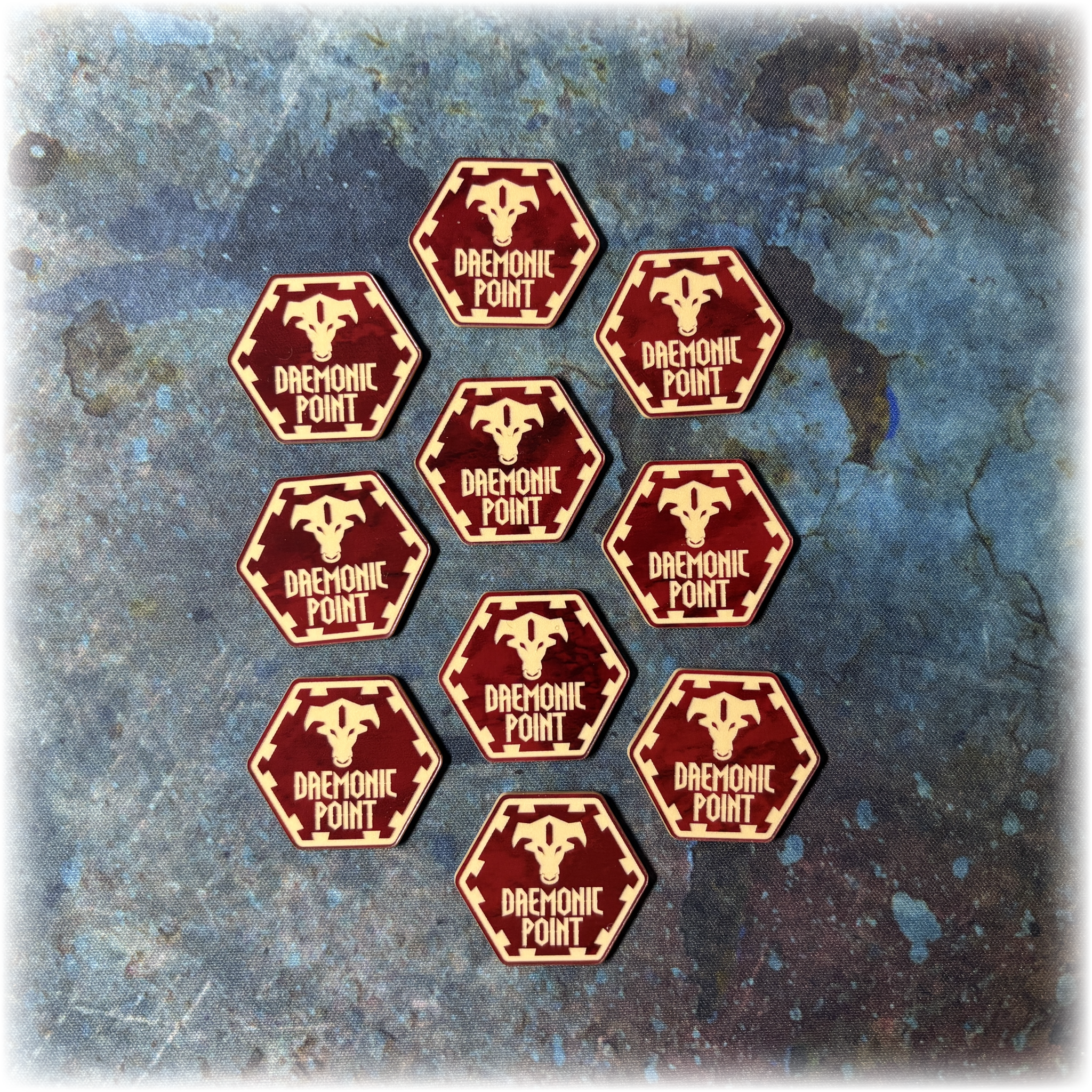 Infernal Dwarves - Daemonic Power Tokens - AoS 4th Edition