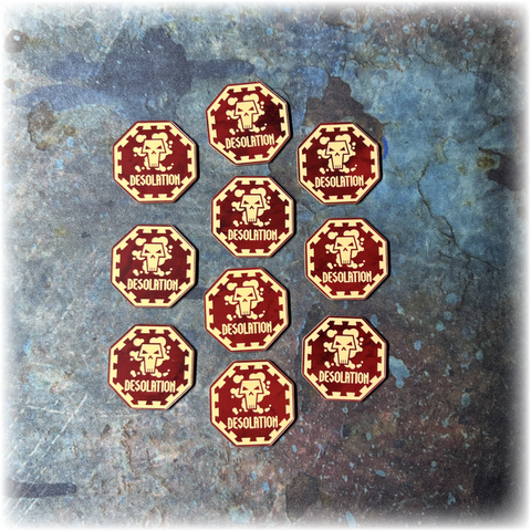 Infernal Dwarves - Desolation Tokens - AoS 4th Edition