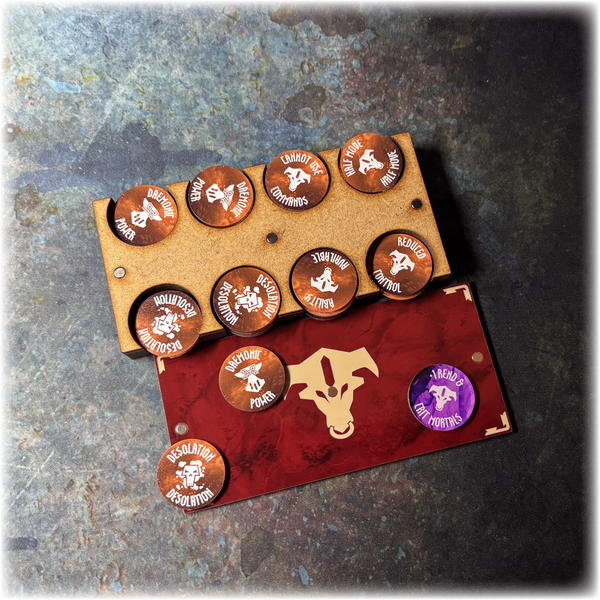 Infernal Dwarves – Fantasy Effect Battle Tokens - AoS 4th edition