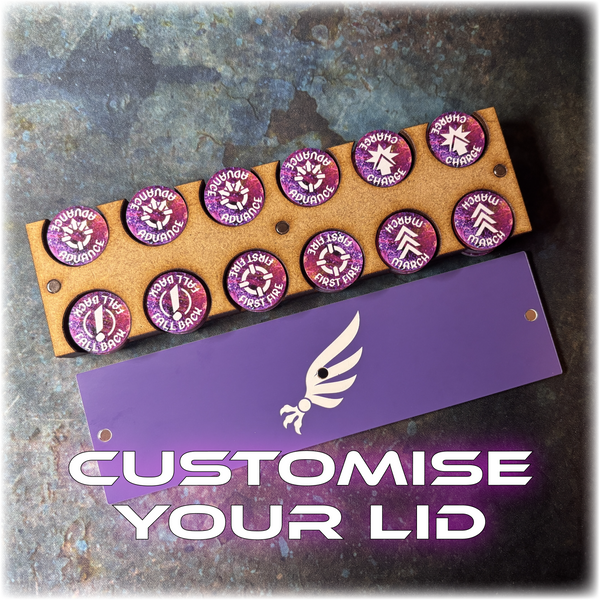Epic Legions - Order and Retreat Tokens - Full Colour & Dual Sided