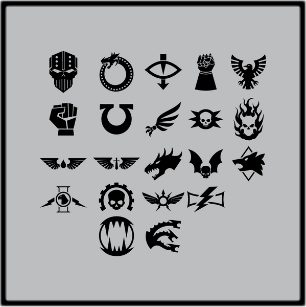 Horus Betrayal - Status Tokens - Full Colour & Dual Sided