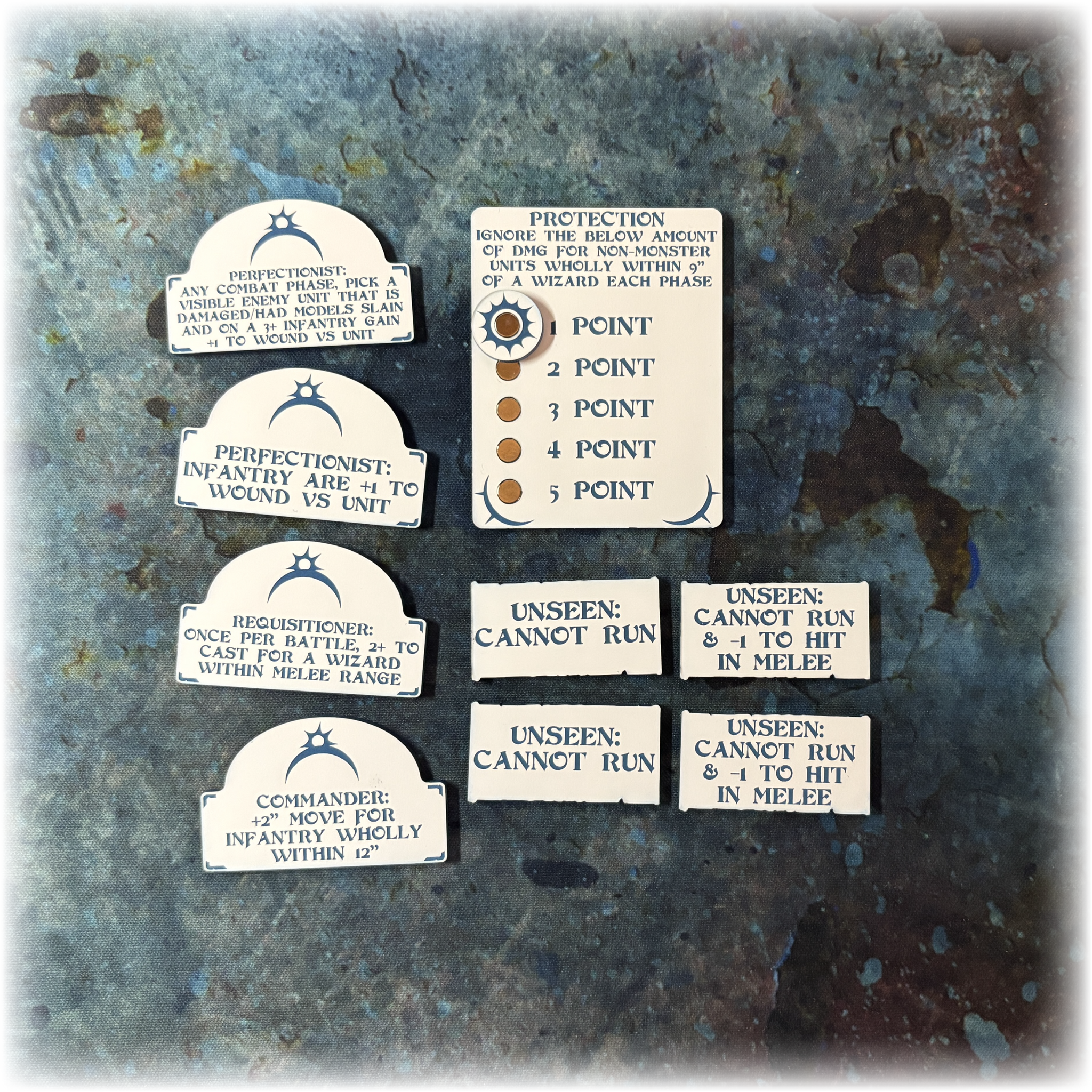 Light Elves  - Scourge of Life Upgrade Tokens - AoS 4th Edition