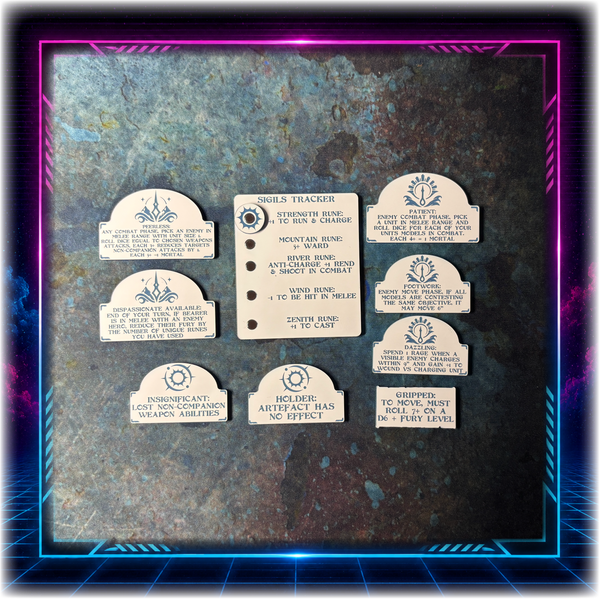 Light Elves  - Scourge of Fire Upgrade Tokens