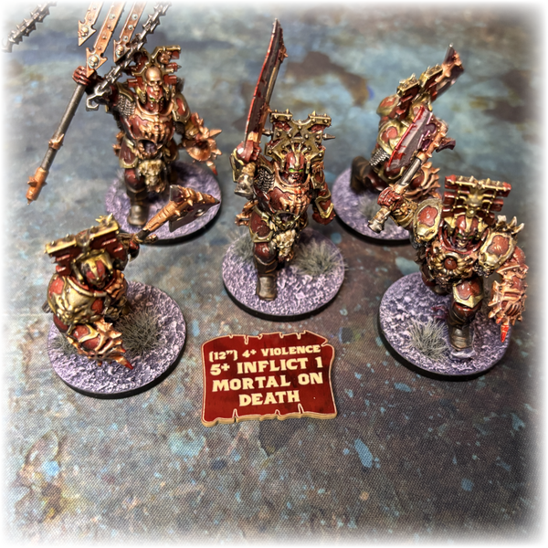 Lords of Bloodshed AoS 4th Edition Token Set