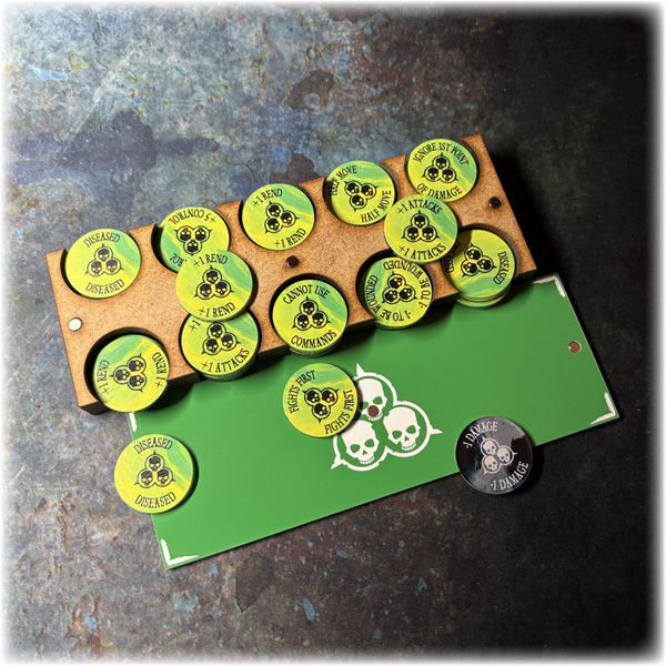 Lords of Decay – Fantasy Effect Battle Tokens - AoS 4th edition