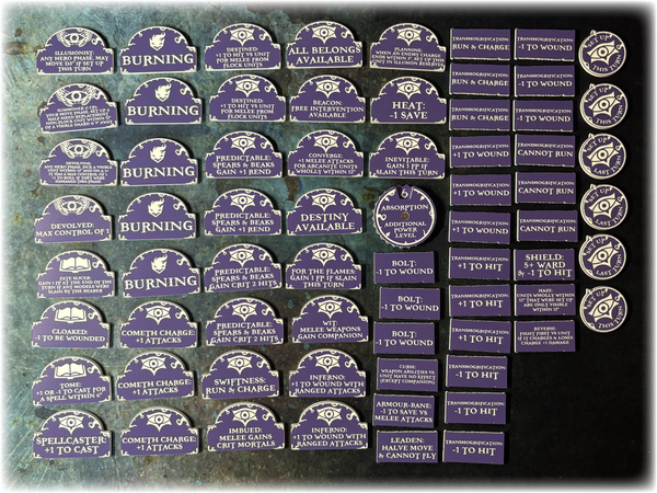 Lords of Fate - Army Book - AoS 4th Edition Token Set