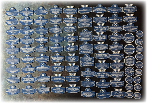 Loyalist Knights  - 10th Edition 40k Token Set