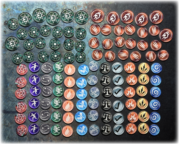 Superhero Crisis Token Set Bundle