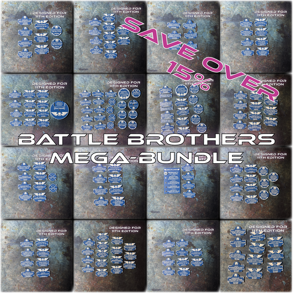 MEGA BUNDLE - Battle Brothers - 11th Edition Token Set