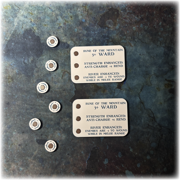 Light Elves - Mountain Rune Unit Trackers - AoS 4th Edition (2 Pack)