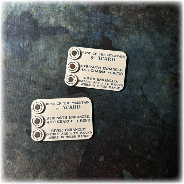 Light Elves - Mountain Rune Unit Trackers - AoS 4th Edition (2 Pack)