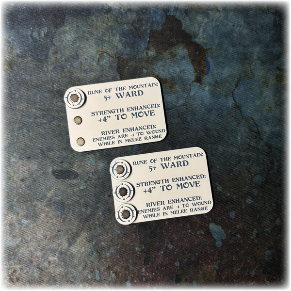 Light Elves - Mountain Rune Unit Trackers - AoS 4th Edition (2 Pack)