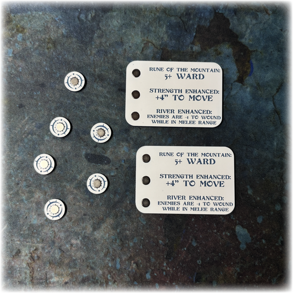 Light Elves - Mountain Rune Unit Trackers - AoS 4th Edition (2 Pack)