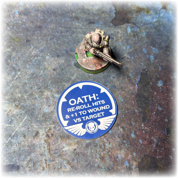 Battle Brothers - Oath Target Token - 11th Edition Token Set