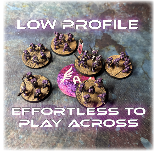 32mm Customisable Objective Tokens - Epic Legions - Full Colour - Dual Sided - Set of 6