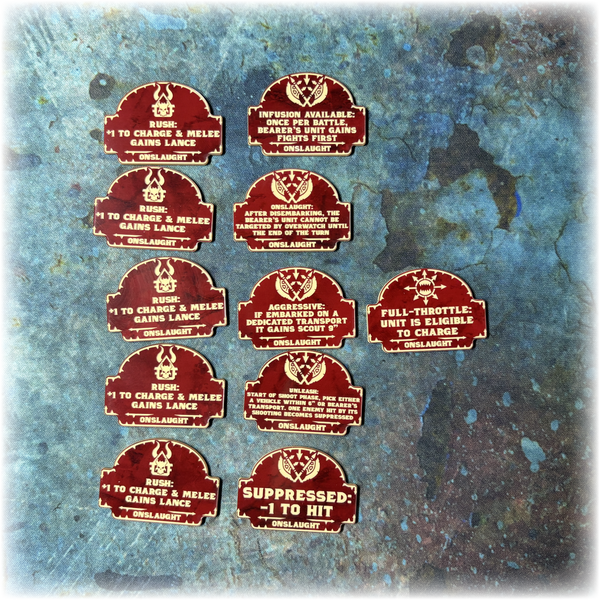 World Devourers - 10th Edition 40k Token Set