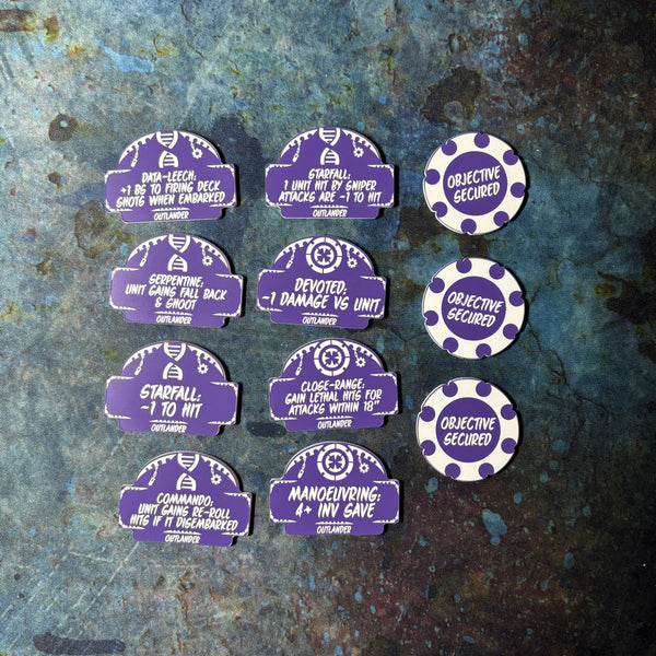 Alien Cults 10th Edition 40k Token Set