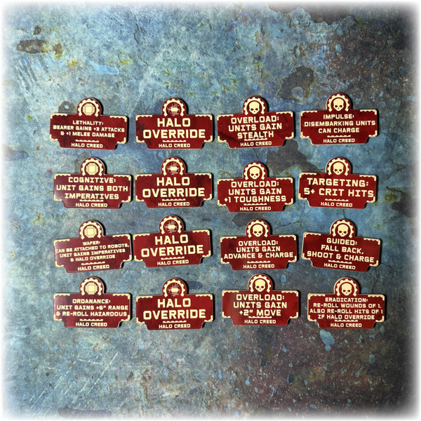Machine Worshipers - Halo Creed - 10th Edition 40k Token Set
