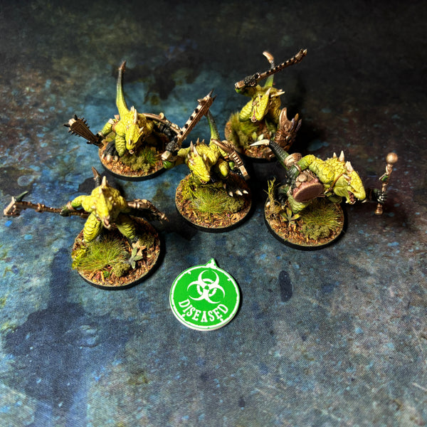 Lords of Decay -  Diseased Tokens (Pack of 7)