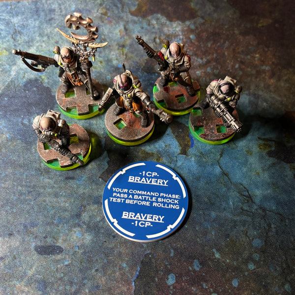 Core Stratagem Reminder Tokens - 10th Edition 40k