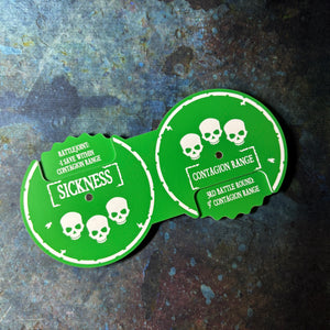 Plague Guard - Magnetic Sickness & Contagion Dial - 40k 10th Edition
