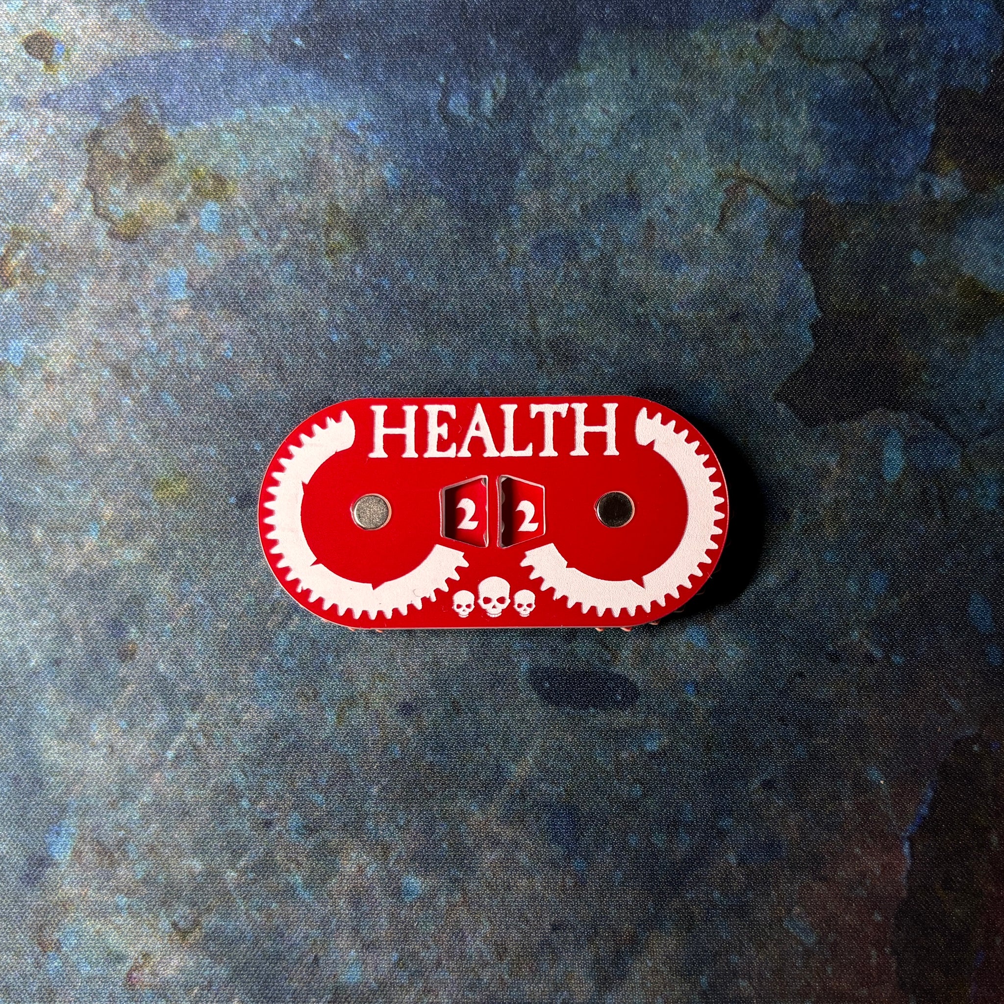 Double Health Dial - Magnetic Counter (0-99)