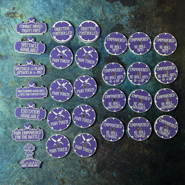 Shadowspace Raiders 10th Edition 40k Token Set