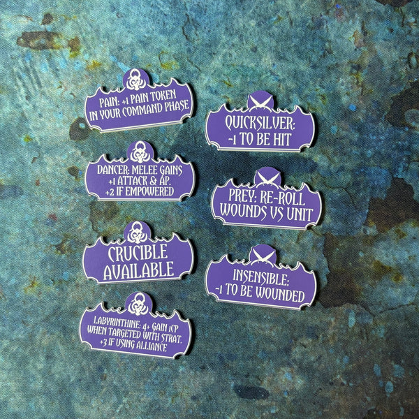 Shadowspace Raiders 10th Edition 40k Token Set