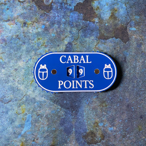 Scarab Sons - Magnetic Cabal Points Tracker - 10th Edition 40k