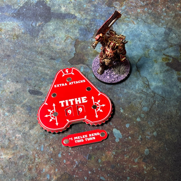 Lords of Bloodshed Tithe Points Tracker AoS 4th Edition