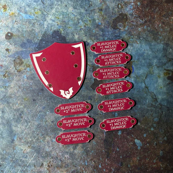 Vampiric Dynasties Blood Keep Slaughter Tracker - 4th edition