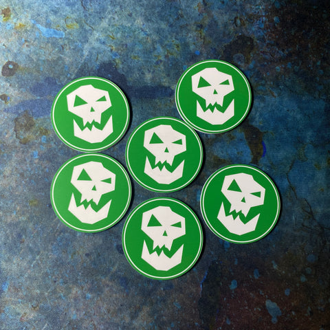 Orcs 40mm Objective Tokens (6 Pack)